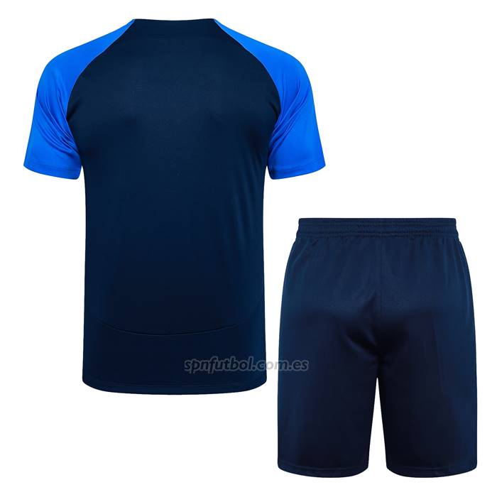 Chandal del Al Nassr Manga Corta 2024-2025 Azul - Pantalon Corto